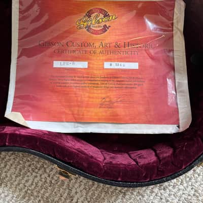 Gibson Custom Shop '58 Les Paul Standard Reissue 2006 - 2012 - Washed Cherry Burst image 8