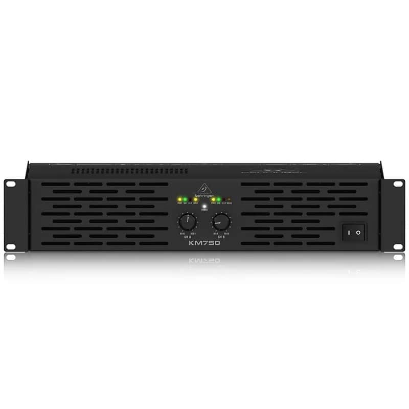 Behringer KM750 750-Watt Stereo Power Amp with ATR Accelerated Transient Response image 1