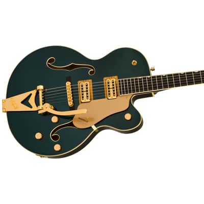 Gretsch Synchromatic Nashville Hollow-Body Bigsby Cadillac Green - Semi Acoustic Guitar image 3