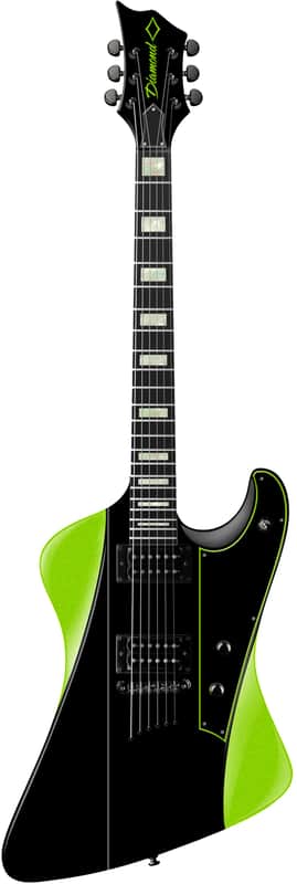Diamond Hailfire ST Black And Hemi Green