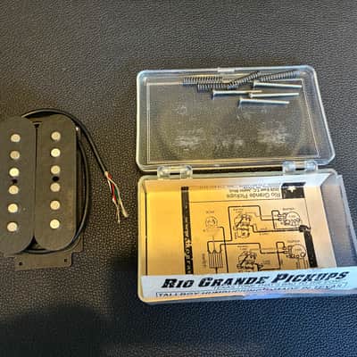 Rio Grande Vintage Tallboy '72 Wider Range Humbucker 2020s - Matte Black image 1