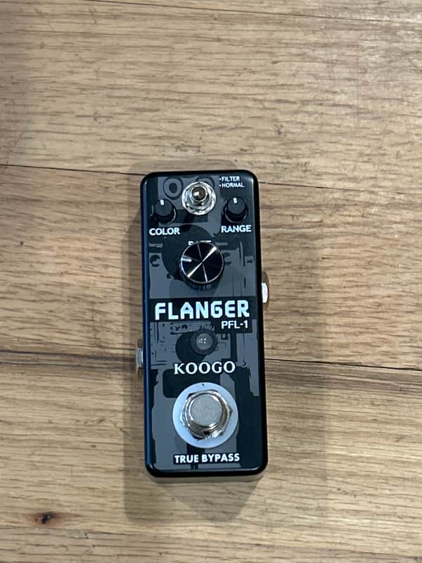 Koogo Flanger Mini Pedal PFL-1 2015-2020 - Black pattern image 1