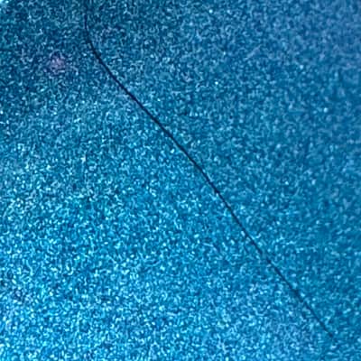 Assassin Stratocaster style electric guitar. - Blue Sparkle. image 22