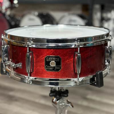 Used Gretsch Catalina Birch Snare Drum 14x5 Cherry Gloss Lacquer image 1