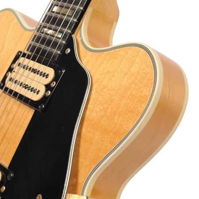 Carvin 1980s SH225S Semi-Hollow Electric Guitar with Gig Bag - Natural - Used image 5