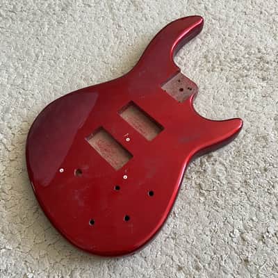Metallic Red Dean Bass Solid Basswood Body image 1