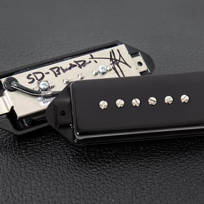 Seymour Duncan Limited Edition Jared James Nichols Dog Ear P90 Silencer Signed Set 2024 - Black image 1