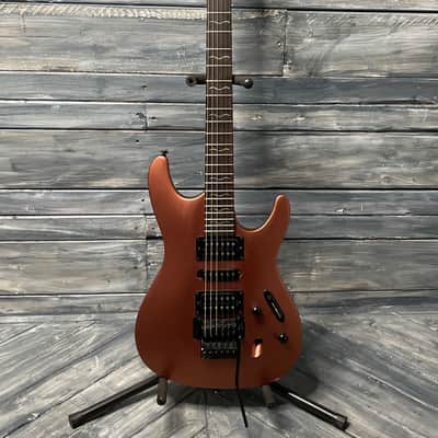Used Ibanez S2000 S Series Electric Guitar with Ibanez Gig Bag- Copper image 2