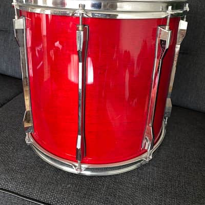 Pearl BLX tom 16x14” 1988 - Sequoia red image 3