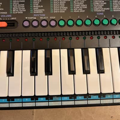 Casio  Tone Bank PT-88 32Key keyboard Synth 80s - Black Very Good Condition in Box with Users Manual booklets image 5