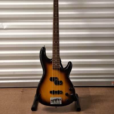 Fender Precision Bass Lyte 4-String mid-90s Electric Guitar Sunburst+Extras MIJ image 2