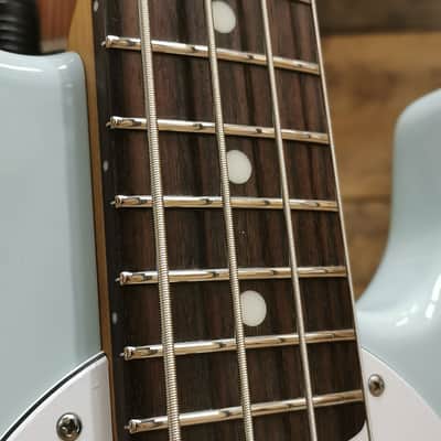 MusicMan StingRay Special 4 H Bass Guitar - Rosewood Fingerboard, Sea Breeze image 9
