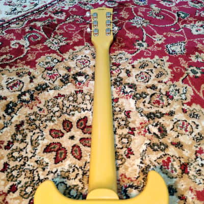 1989 Orville by Gibson Les Paul Junior JR 58 TV Double Cut (LPJ-D) – TV Yellow – Japan MIJ image 21