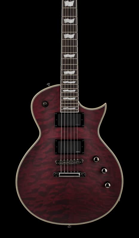 LTD EC-401 - See Thru Black Cherry Sunburst #91297 (Factory Demonstration Model) image 1