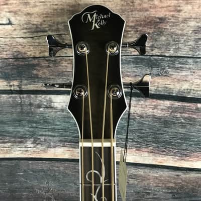 Michael Kelly Left Handed Dragonfly 4 String Acoustic Electric Bass image 2