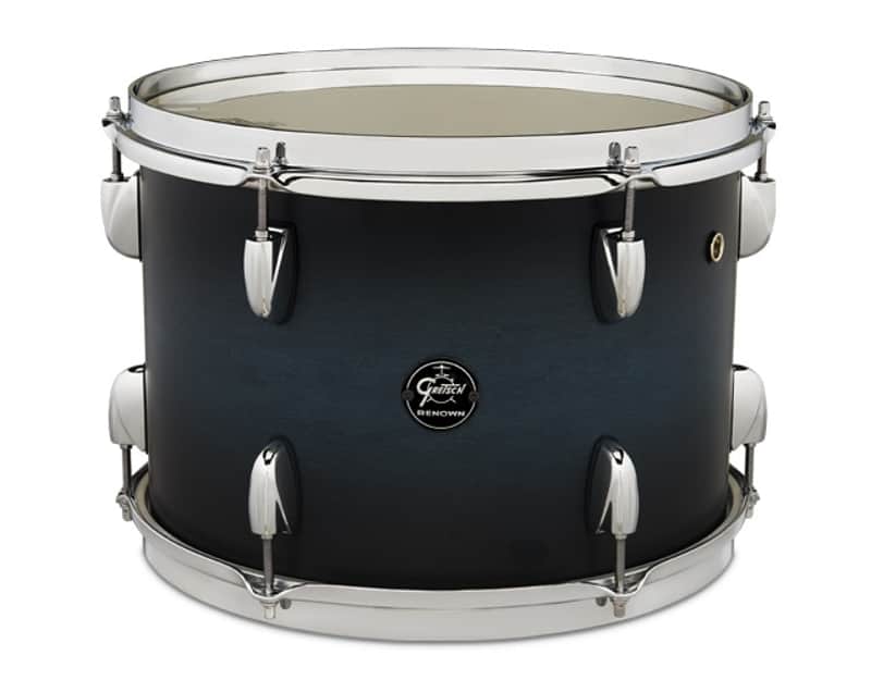 Gretsch Renown 9x13 Tom in Satin Antique Blue Burst image 1