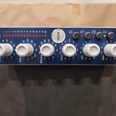 Elysia mpressor 500 Mono 500 Series Compressor Module 2010s - Blue image 1