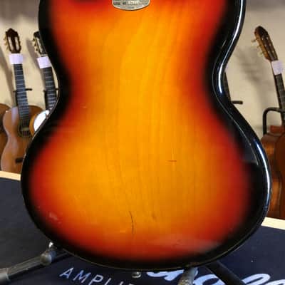 Jolie basse Kay modèle K-2B de la fin des années 60 fabriquée au Japon Shor scale image 4