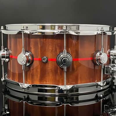 DW Collectors Series 6.5x14 Snare - Custom Exotic/Graphics Finish image 7