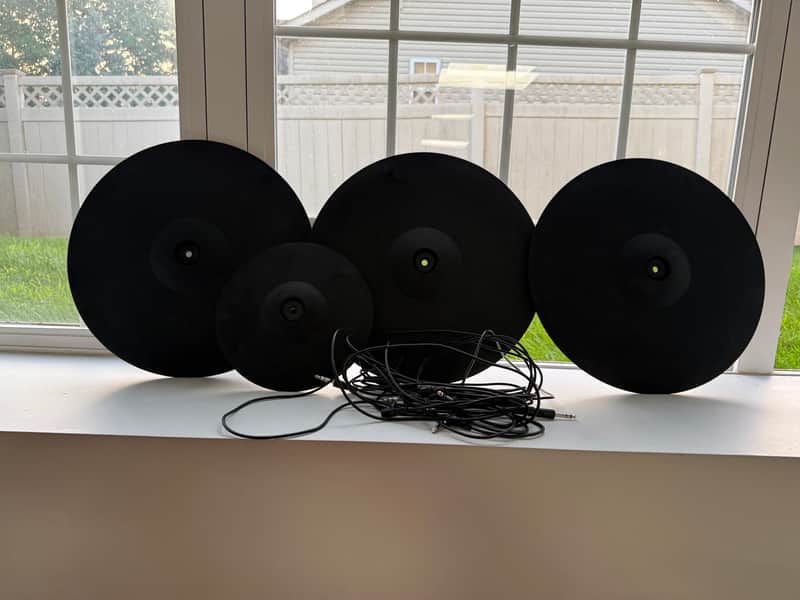 ATV Cymbals 3 16 Inch Crashes and 10 Inch Splash image 1