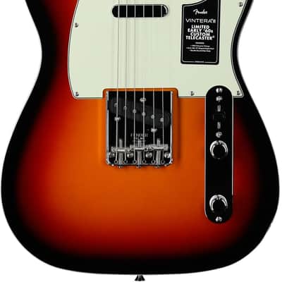 Fender Limited Edition Vintera III Early 60s Telecaster Electric Guitar, 3-Color Sunburst image 2