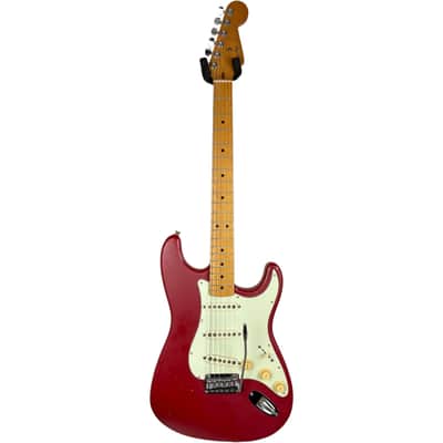 Fender Japan Stratocaster 1988-1989 - Red Repaint image 3