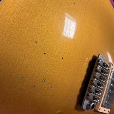 Gibson Custom Shop Luthman Ltd Edition #3 of 9 (aka Joe Perry Signature "Gold Rush" Axcess ) image 4