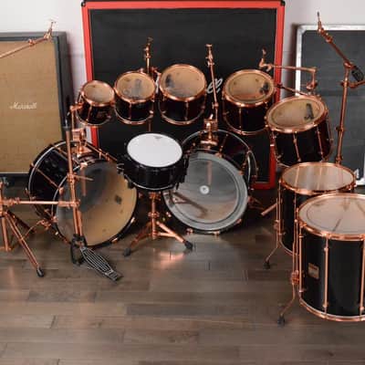 Sonor HiLite Exclusive 10 Piece Copper Drum Kit Set John Tempesta RETURN TO CLIENT #27721 image 11