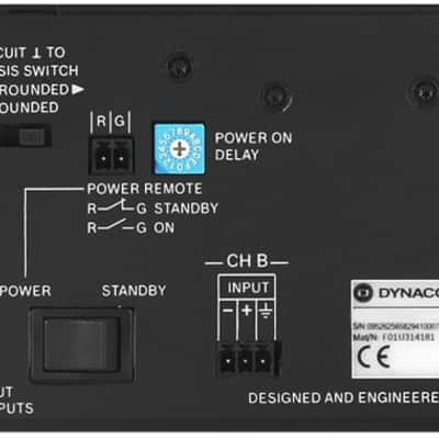 Dynacord C2800FDi DSP 2 x 1400 w power amplifier 2024 - BLACK image 2