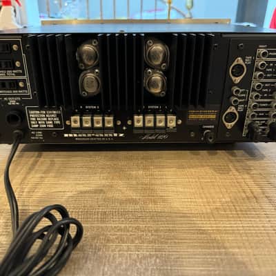 Marantz Model 1120 60-Watt Stereo Solid-State Integrated Amplifier 1973 - 1975 - Silver with Wood Case image 3