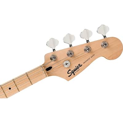Mint Squier Sonic Bronco Bass - Artic White image 6