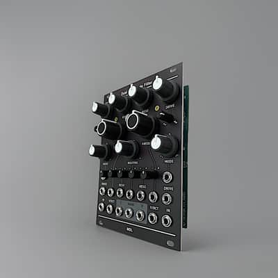 MDL Music Dual Multimode Filter - Black Anodized Panel (Mutable Instruments Blades 2024) image 2