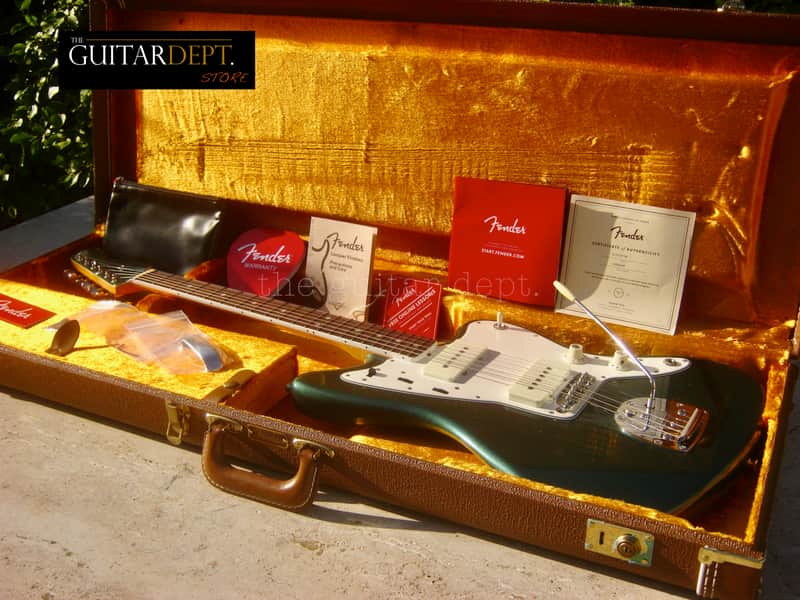 ♚AS NEW♚CRAZY RARE!♚ 2020 FENDER American Vintage Reissue JAZZMASTER USA ♚9.5" Radius !♚ '65 * 1965 ♚SHERWOOD GREEN METALLIC !!! ♚ 8.1 LBS image 1