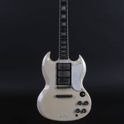 Gibson SG Custom   ex. Carlos Santana  1961 White image 1