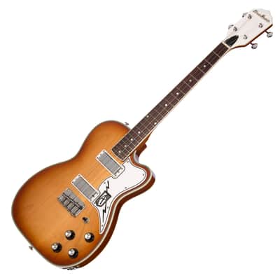 Airline Guitars Tuxedo Tenor Copperburst image 6