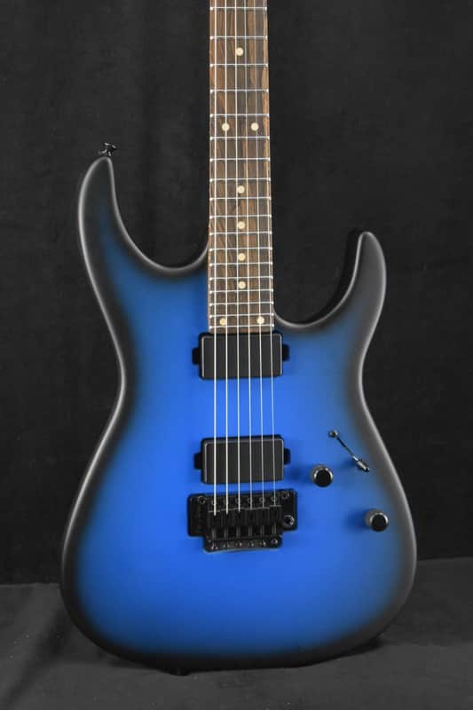 Tom Anderson Angel Player Satin Voodoo Blue to Black Burst SCRATCH & DENT Bild 1