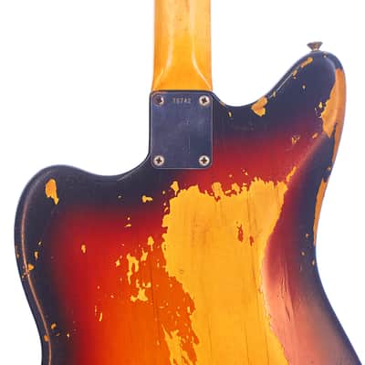 Fender Jazzmaster 1962 Sunburst - cool and completely original vintage guitar - check video! image 7