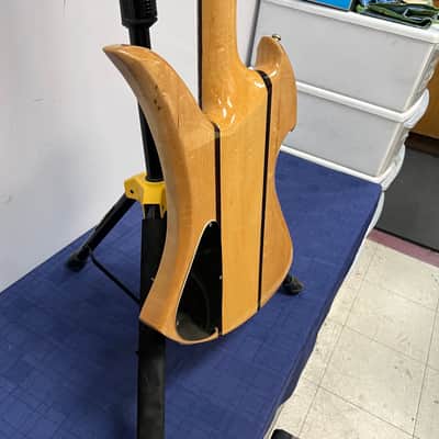 Vintage BC Rich USA Mockingbird 4-string electric bass guitar neck through body with Original Case Early 1980's image 21