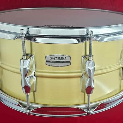 Yamaha Model RRS1465 Recording Custom 14x6.5 Brass Snare Drum - Brass image 1