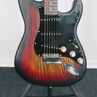 Fender Sandblasted Stratoaster 2019 - Sunburst image 1