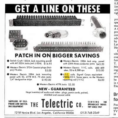UTC V3856 (150/600:150/600) Western Electric 111C Line Repeat Transformer Clone image 2