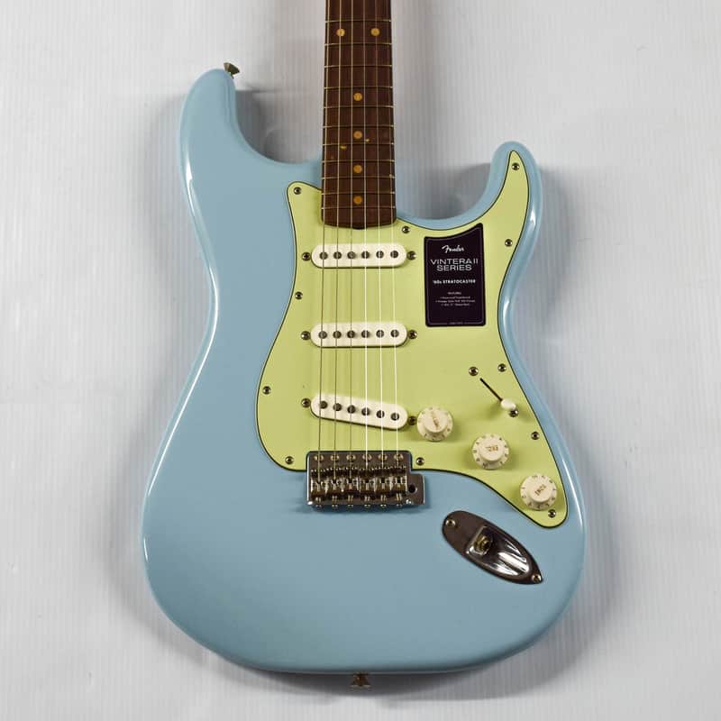 Fender Limited Edition Vintera II Road Worn '60s Stratocaster - Sonic Blue image 1
