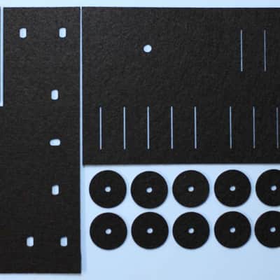 Moog Realistic Concertmate MG-1 Fader Slider Switch Dust Gaskets Protectors KIT!