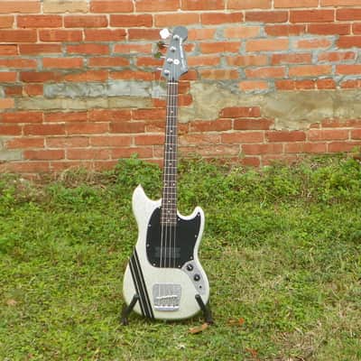 Fender Squier Mikey Way Signature Mustang Electric Bass Guitar MFG Refurbished image 1