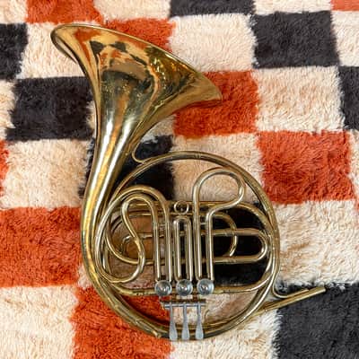 C.G. Conn LTD Single French Horn Key Of F With Case (Tested/Plays Well) image 2