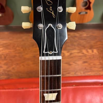 2014 Gibson Custom Shop '58 Les Paul Plaintop Reissue Lemon Burst VOS image 19