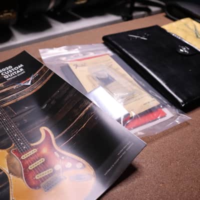 Fender Custom Shop ’55 Stratocaster Kyle McMillin Masterbuilt 2020 - Frost Gold Relic image 18