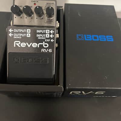 Boss RV-6 Reverb 2015 - Present - Silver image 2