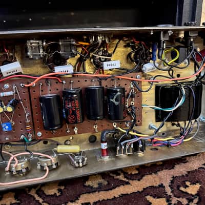 Vintage 1967 Marshall Super Bass 10,000 Series Plexi Guitar Amplifier Head 1960s image 24