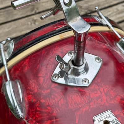 Majestic Semi Pro 1965 - Red Pearl 3-piece w/hardware imagen 20